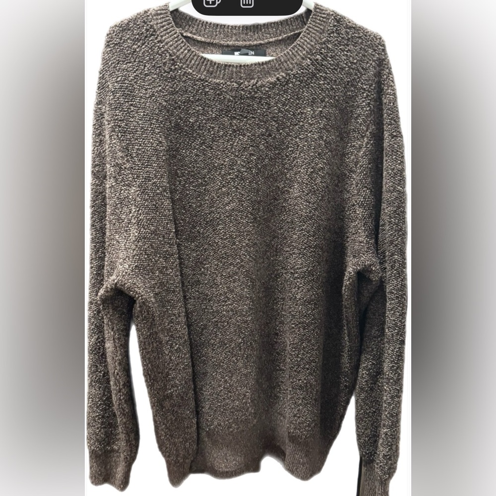Nova Men's Brown Sweater